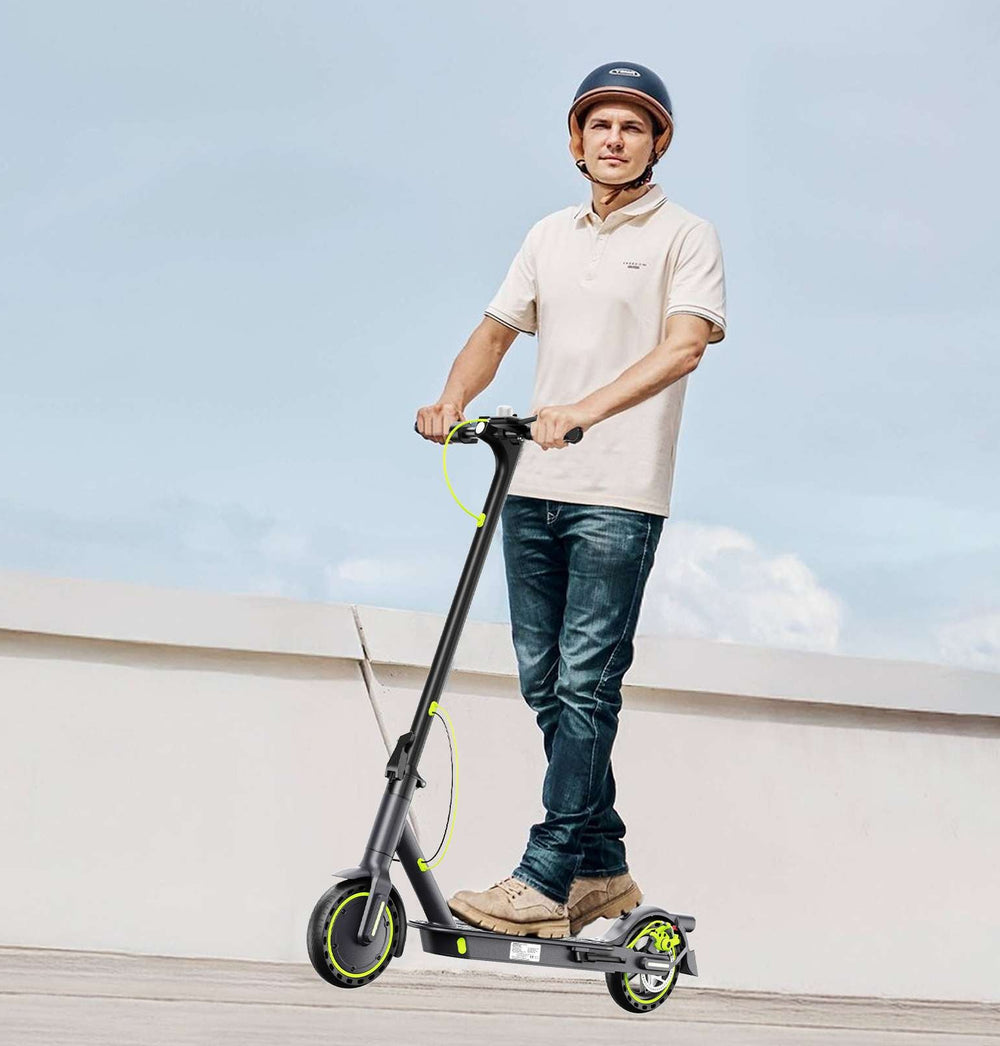 Electric Scooter, 30-35km Range, Ultra-Light Electric Scooters for Adults and Teens, 36V 7.8Ah Battery, 500W PeakMotor, App Control, 3 Speed Mode, T series Foldable E Scooter
