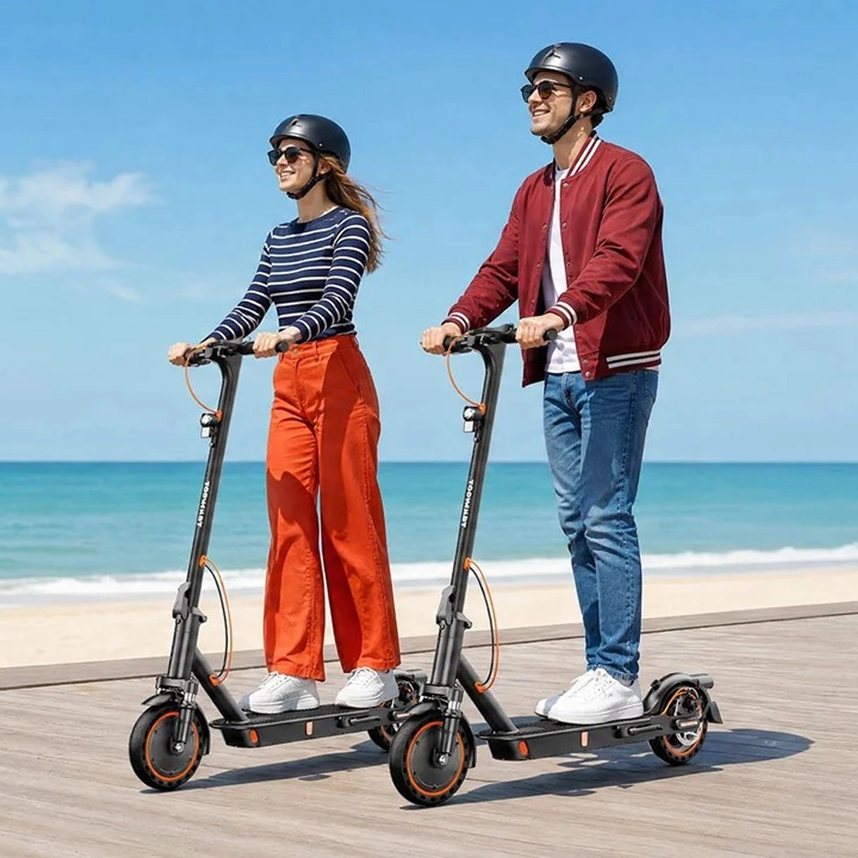 TODIMART T6（ABE）Electric Scooter - Dual spring shock absorber