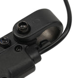 Detailed view of TODIMART aluminum left brake lever designed for smooth braking performance