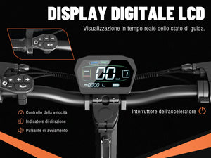 TODIMART S8 Scooter Électrique Tout-Terrain