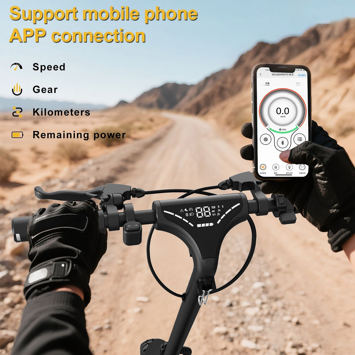 TODIMART X5S Dual motor Off-Road electric scooter